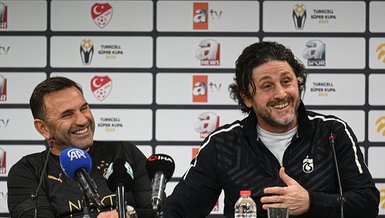 Galatasaray ve Trabzonspor'un Ortak Basın Toplantısı: Gülen Yüzler