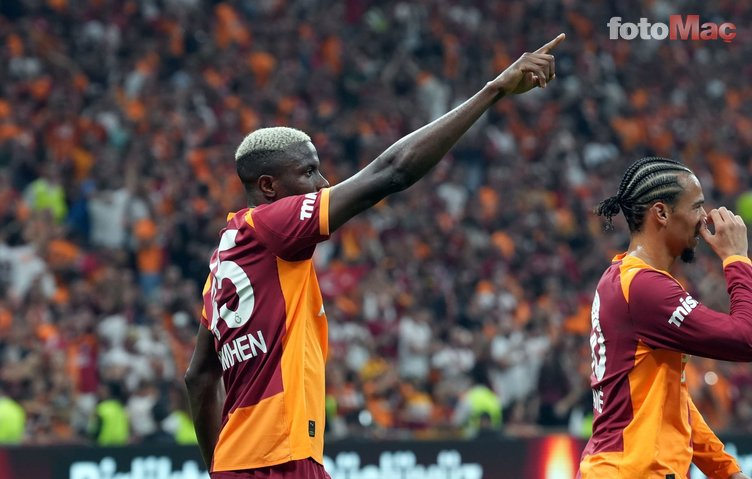Osimhen'den Galatasaray'ı üzen haber! Sahalara dönüş tarihi...