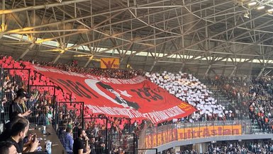 Galatasaray taraftarı Atatürk’ü unutmadı