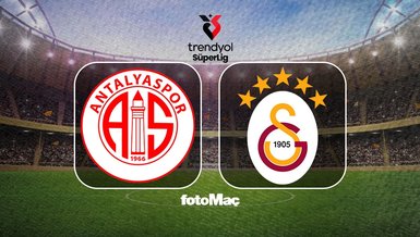 Antalyaspor ve Galatasaray, Süper Lig'de 59. Randevuya Çıkıyor