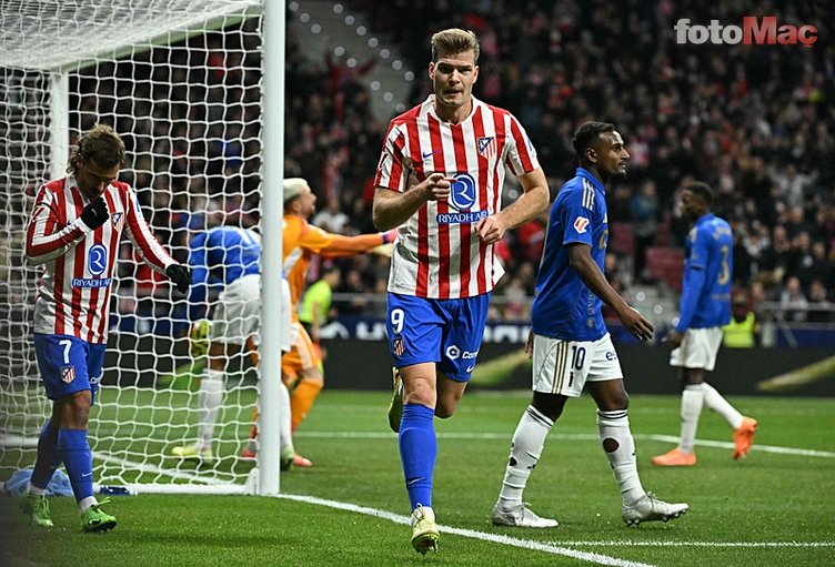 Atletico Madrid, Sörloth'un Yıldızlaştığı Maçta Real Oviedo'yu Geçti