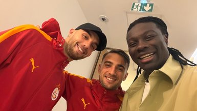 Galatasaray, Monaco Deplasmanında Destek Mesajlarıyla Karşılandı