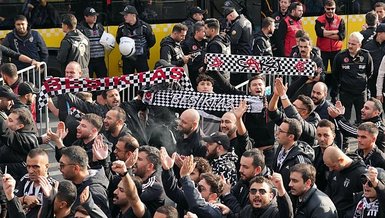 Beşiktaş Taraftarları Galatasaray Derbisi İçin RAMS Park'ta