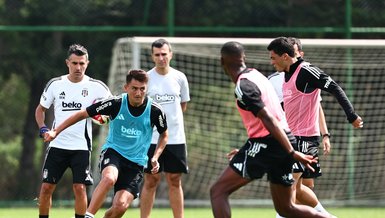 Beşiktaş'ta yeni transfer Cengiz Ünder antrenmana çıktı