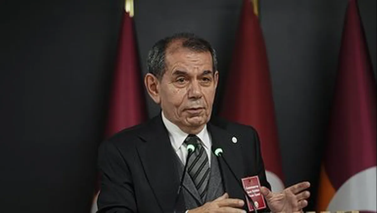 Galatasaray Başkanı Dursun Özbek İftar Organizasyonunda Taraflara Söz Verdi Galatasaray Başkanı Dursun Özbek İftar Organizasyonunda Taraflara Söz Verdi