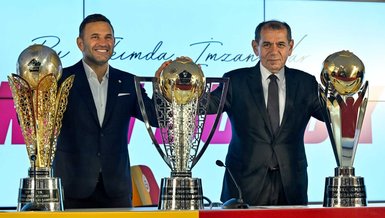 Galatasaray'da Dursun Özbek'ten Okan Buruk'a Destek Ziyareti