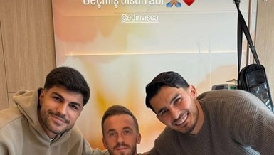 Eski Dostlardan Edin Vişça'ya Geçmiş Olsun Ziyareti