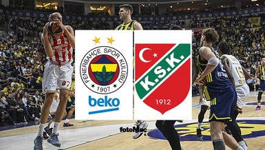 Fenerbahçe Beko ile Karşıyaka, Türkiye Sigorta Basketbol Süper Ligi'nde Karşılaşıyor
