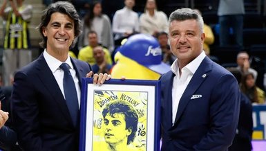 İbrahim Kutluay'ın Forması Ülker Spor Salonu'na Asıldı