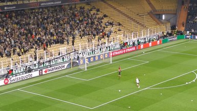 Fenerbahçe, OGC Nice Maçında Filistin'e Destek Verdi