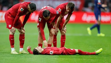 Polonya ile Hollanda Maçında Szymanski Sakatlandı