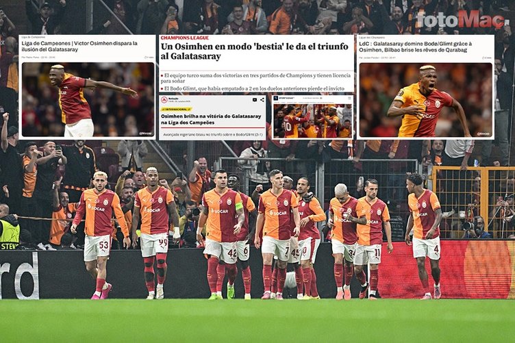 Galatasaray'ın Bodo/Glimt Galibiyeti Avrupa Basınında Gündem Oldu