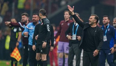 Galatasaray ve Trabzonspor Maçında Okan Buruk'un Hakeme Tepkisi