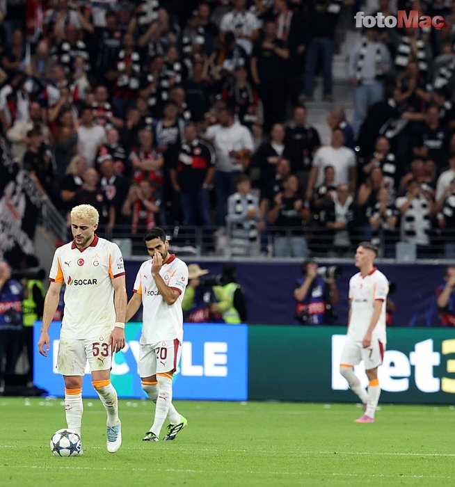 Galatasaray, Frankfurt'a Yenilerek Şampiyonlar Ligi'ne Kötü Başladı