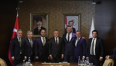 Gençlik ve Spor Bakanı, Fenerbahçe'nin Yeni Başkanını Kabul Etti