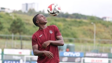 Trabzonspor'un Yeni Transferi Christ Oulai, İlk Maçına Çıkmaya Hazır