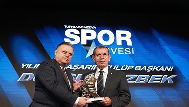G.Saray Başkanı Dursun Özbek, Yılın En Başarılı Kulüp Başkanı Seçildi