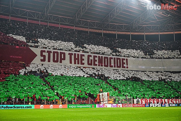 Galatasaray Taraftarlarının Koreografisi İsrail Medyasını Harekete Geçirdi