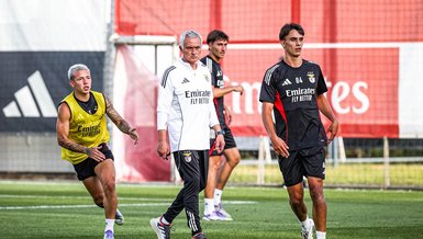 Mourinho Benfica'da İlk Antrenmanına Çıktı