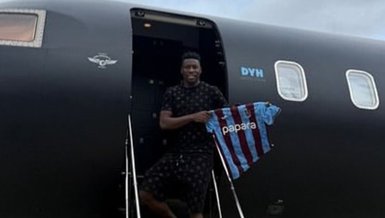 Onana Trabzonspor için Türkiye'ye geliyor! İşte ilk görüntüleri