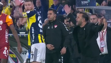 Kadıköy'deki karşılaşmada Skriniar ve Buruk arasında gergin anlar