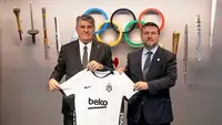 Beşiktaş Başkanı Serdal Adalı, TMOK Başkanı Çakır'ı Ziyaret Etti