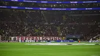 Galatasaray, Barcelona Maçında Filistin'e Destek Pankartları Açtı