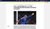 Lille, Galatasaray karşısında kabus gibi bir mağlubiyet yaşadı