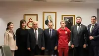 Rusya Büyükelçisi, Galatasaray Başkanı ile Bir Araya Geldi