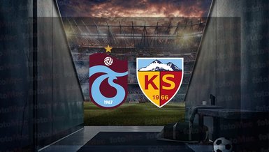 Trabzonspor, Kayserispor ile Karşılaşıyor