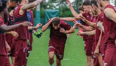 Trabzonspor’un yeni transferi Ernest Muçi ilk antrenmanına çıktı